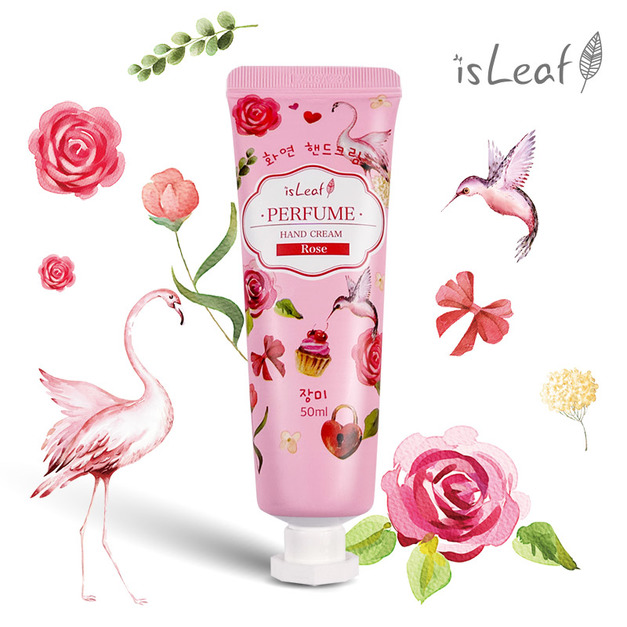 韓國isLeaf花妍護手霜50ml-玫瑰