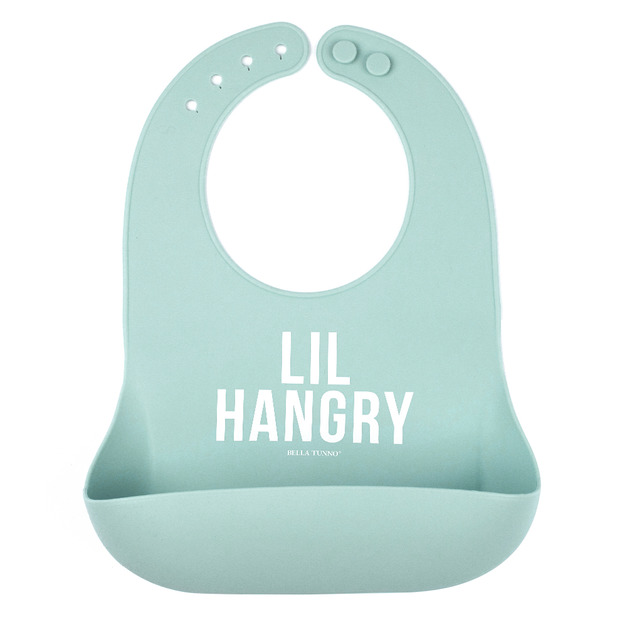 美國 BELLA TUNNO 矽膠圍兜 (Lil Hangry 我有點餓了)