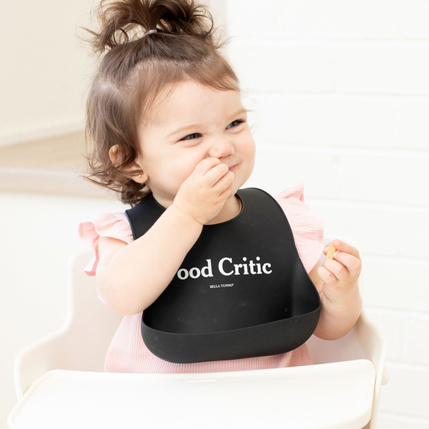 美國 BELLA TUNNO 矽膠圍兜 (Food Critic 美食評論家)