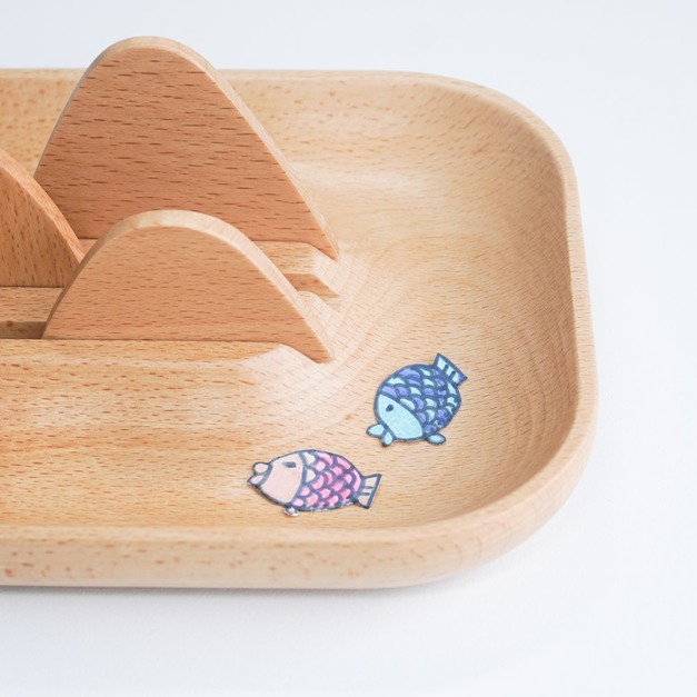 小物收納盤-山與海的距離