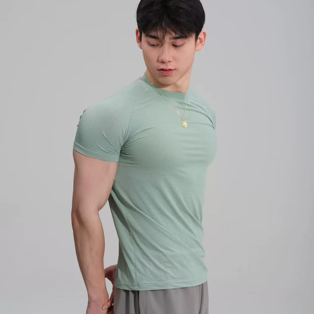 男士緊身運動上衣