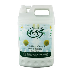 花香5草本精華沐浴乳(1加侖)