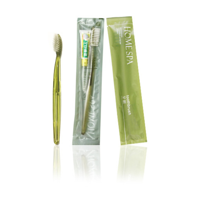 HOME SPA 牙刷34孔+3g牙膏/1000組