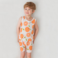 橙汁柑橘-輕透純棉空氣衣無袖背心韓國童裝 [KM071]【最後現貨售完不補】