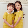 植橪雲感蛋黃-植纖衣短袖韓國童裝[K64805]