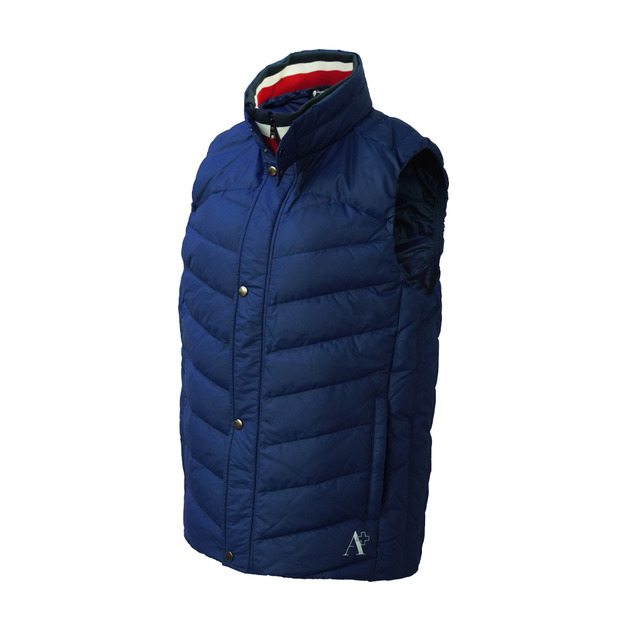 A+超微米石墨烯能量循環鵝絨背心-男