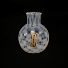 手工玻璃花器 |市松|