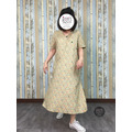 小碎花淺色長洋裝_8