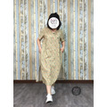 小碎花淺色長洋裝_9