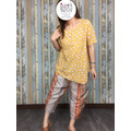 圈圈棉麻娃娃上衣-黃色_6