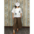 金魚短版上衣-白色_5