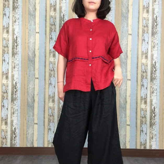 火車節麻衣-紅色