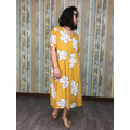 百合花洋裝-黃色_2