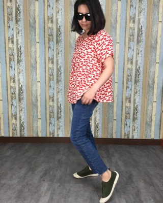 飄鬍子娃娃裝-紅色