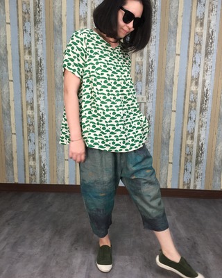 飄鬍子娃娃裝-綠色