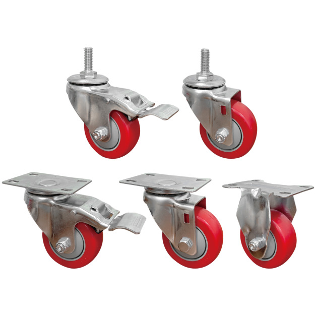 3吋PPR耐重輪｜方盤、4分牙