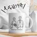 美式簡約頭像-客製化馬克杯_2