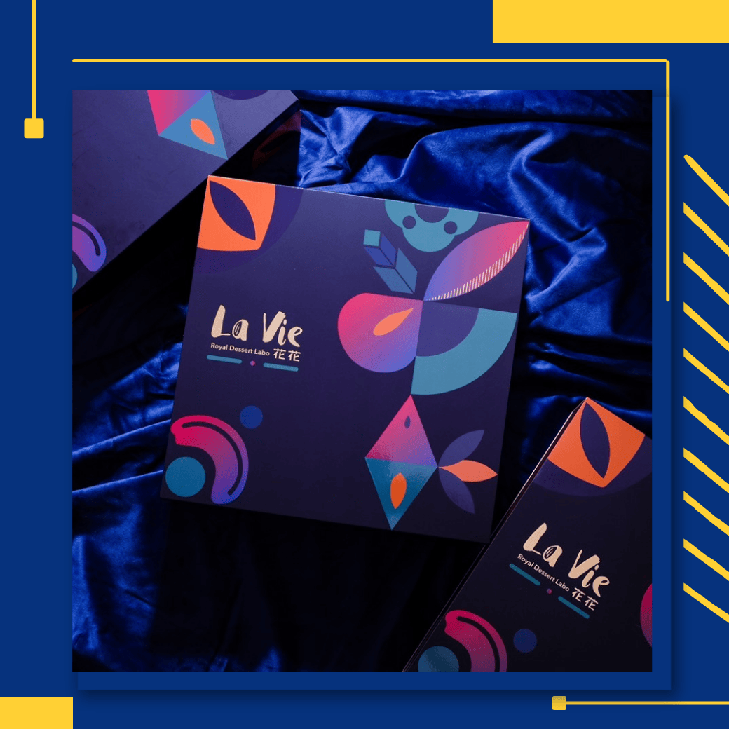 手工喜餅試吃推薦-藍璽四葉-花花LaVie設計師禮盒