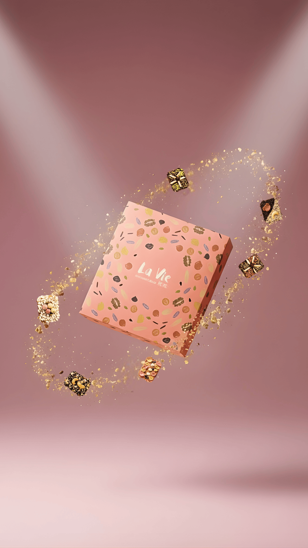 La Vie花花 月芙・典藏版 禮盒堅持頂級原料，法國發酵奶油，手工製作的法式喜餅。