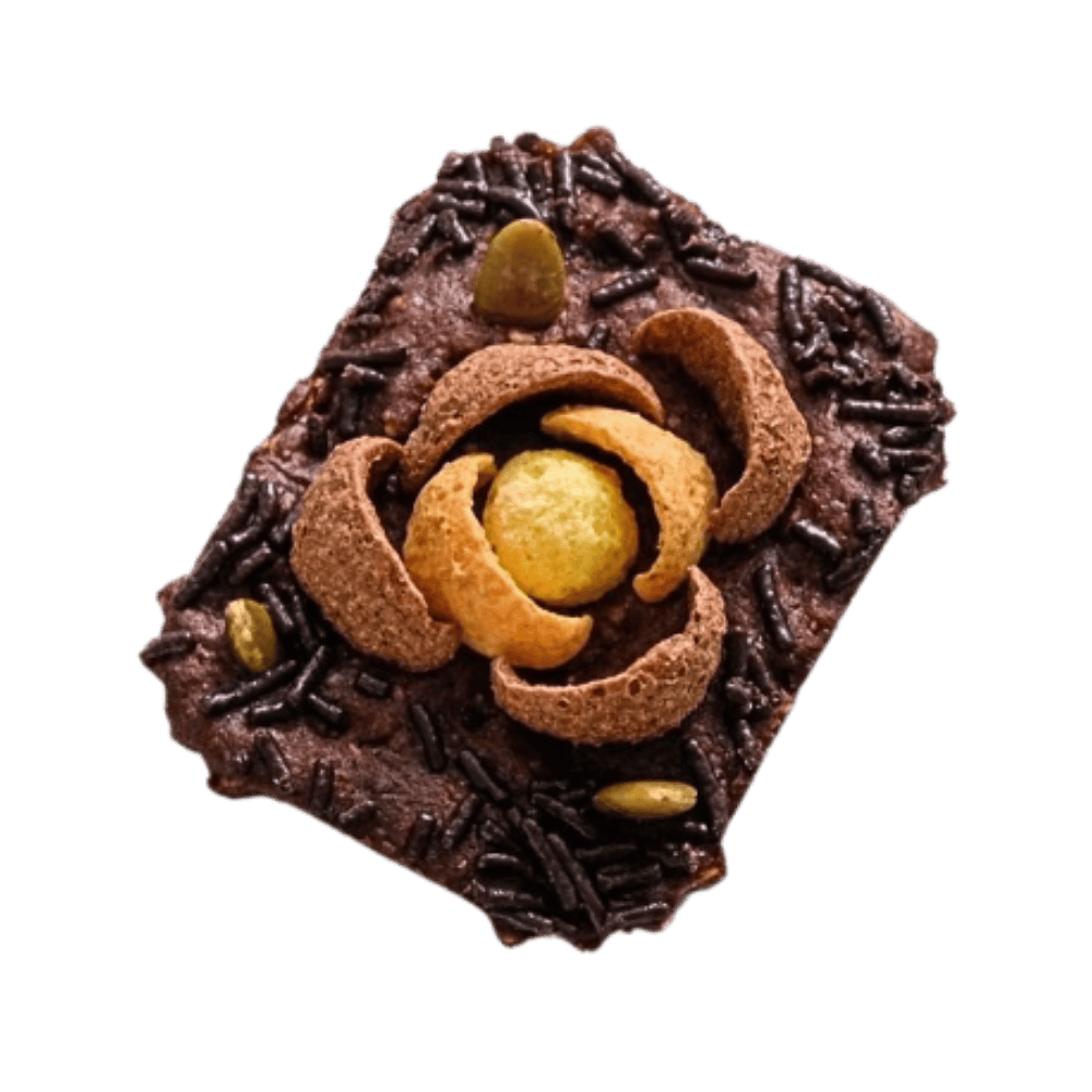 花花の愛｜彩色米果花朵造型巧克力餅乾，費工藝術拼貼，輕奢法式喜餅。