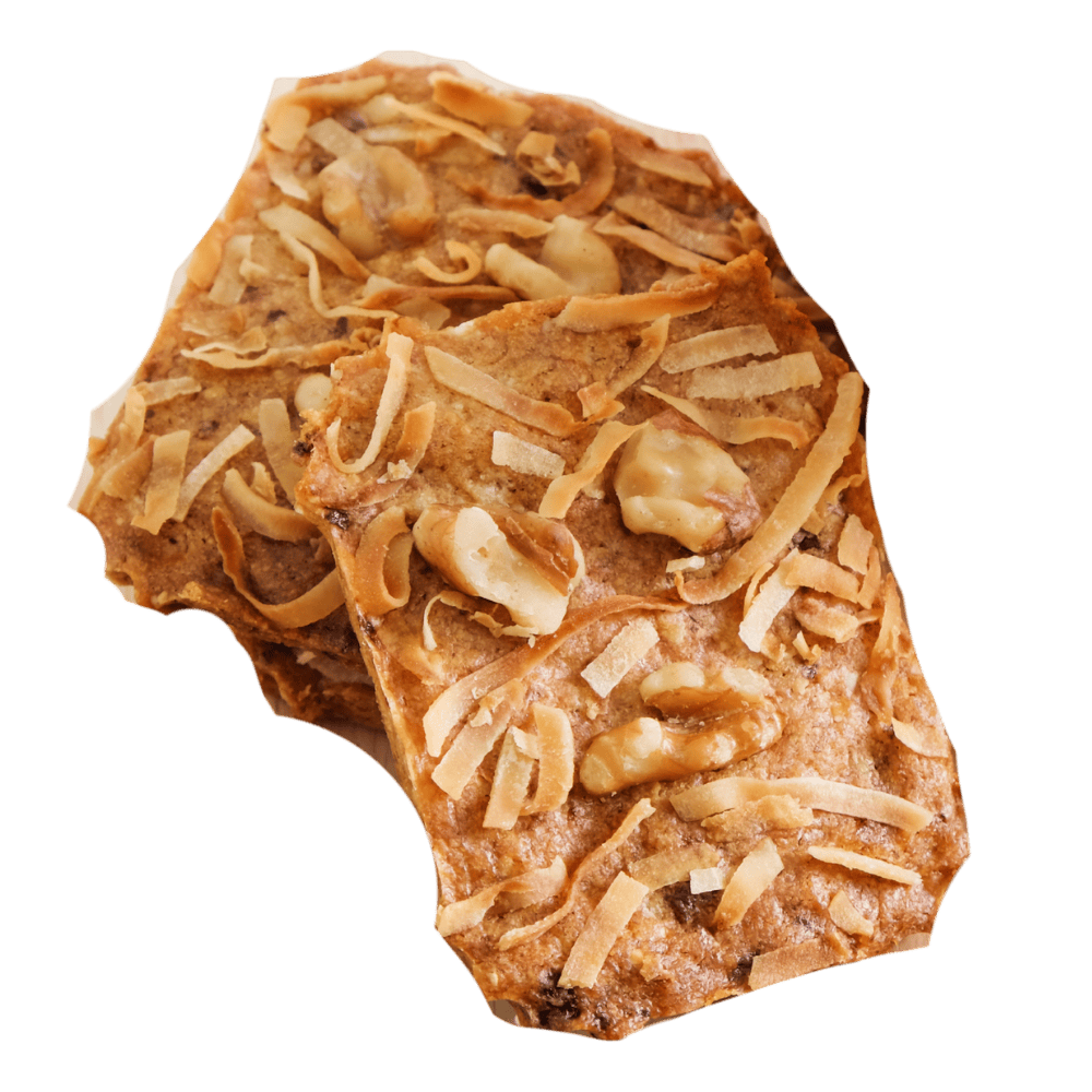 花花LaVie天堂椰心：椰子絲堅果手工餅乾，輕脆帶奶香，彌月女孩系禮盒。