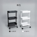 【撥撥的架子】浴室用 塑膠三層推車_9
