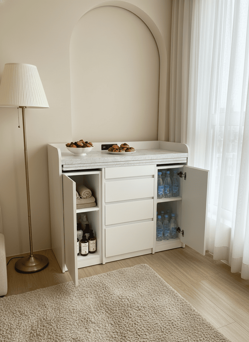 【客戶分享】二件式餐桌收納櫃,讓家內空間變大了