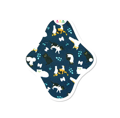輕柔護墊(Pantyliner 21cm) -純真小貓