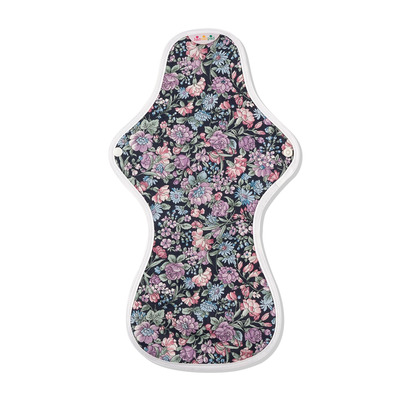 防漏夜用加長(Ultra Over) 36cm-黑色康乃馨