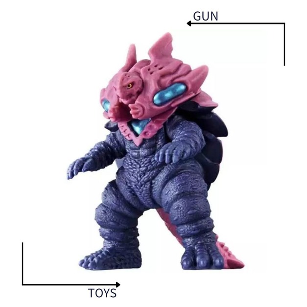 《GTS》純日貨 BANDAI 怪獸軟膠 #216 鎧甲殼獸夏貢 242426