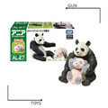《GTS》純日貨 TAKARA TOMY ANIA 多美動物系列 AL-27 親子貓熊 919391