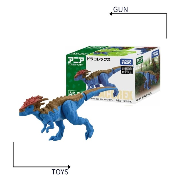 《GTS》純日貨 TAKARA TOMY ANIA 多美動物系列 AS-24 龍王龍 914761