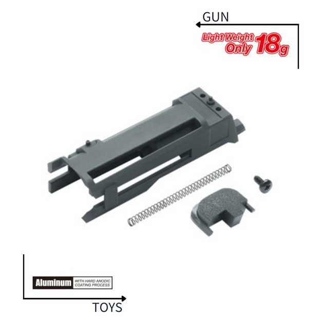 《GTS》GUARDER 警星 MARUI M&P9 GBB仿真輕量化飛機座 M&P9-38(A)