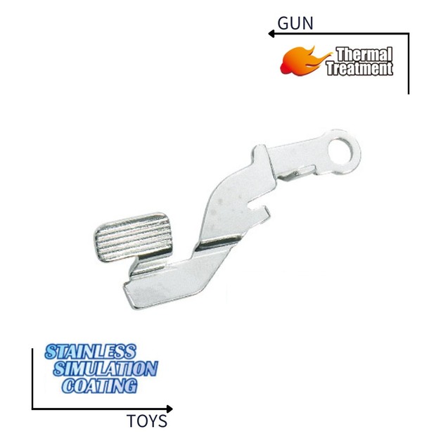 《GTS》GUARDER 警星 MARUI KJ WE P226鋼製滑套釋放鈕(不銹鋼銀) P226-30(SV)