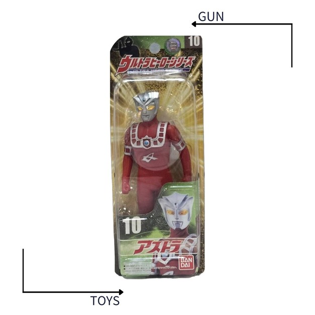 《GTS》BANDAI 奧特曼 超人力霸王 盒裝 軟膠 鹹蛋超人 Astra 阿斯特拉 573292