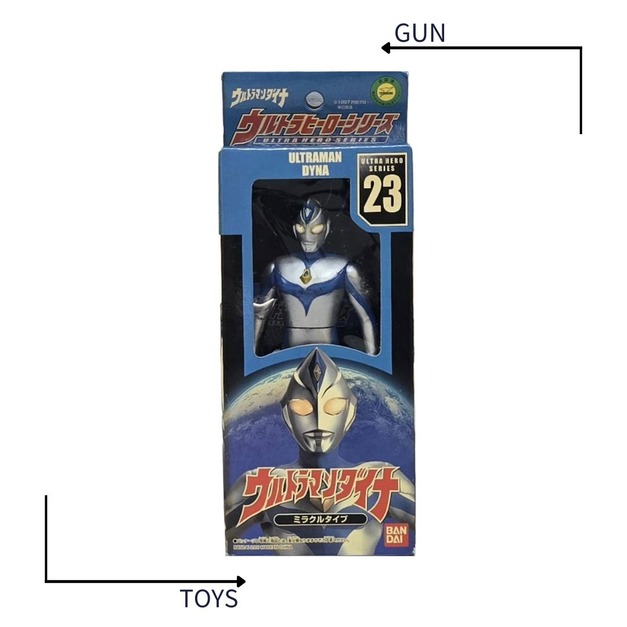 《GTS》BANDAI 奧特曼 超人力霸王 盒裝 軟膠 鹹蛋超人 奇蹟帝納 768175