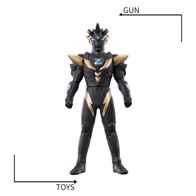 《GTS》BANDAI 超人力霸王 限定軟膠 EX 黑色 澤塔奧特曼 德爾塔天爪 帝斯修姆形態 805042