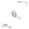 《GTS》AMG 冬季用擊錘簧 For UMAREX/VFC HK416/M4 GBB AV-416-05