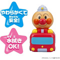 《GTS》BANDAI ANPANMAN 麵包超人 嗶啵發聲玩具 麵包超人消防車 發聲軟膠公仔 448631_1
