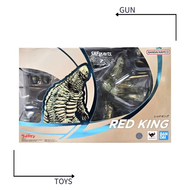 《GTS》BANDAI SHF S.H.Figuarts 奧特曼 超人力霸王 怪獸 紅王 660749