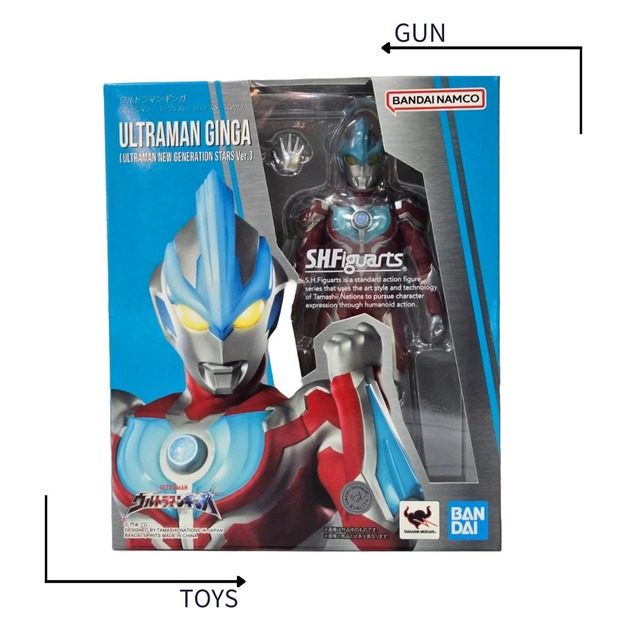 《GTS》BANDAI SHF S.H.Figuarts 奧特曼 超人力霸王 銀河 可動公仔 673855