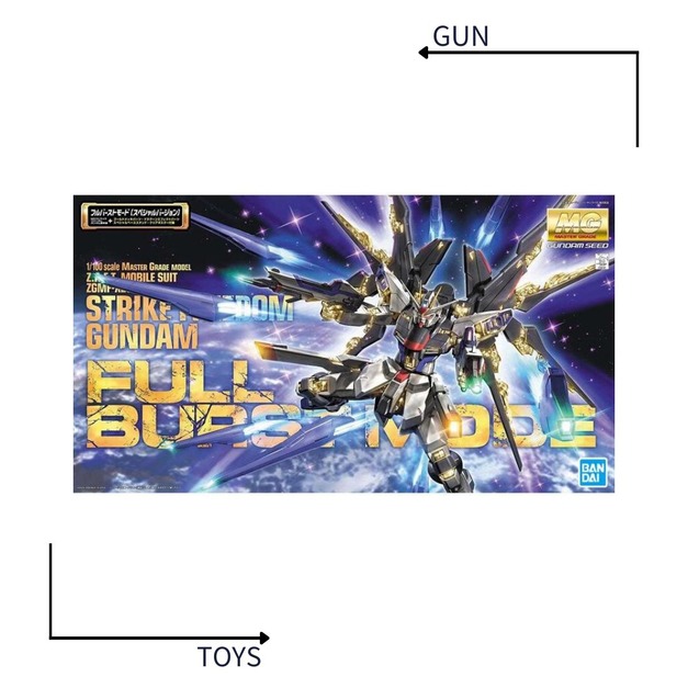 《GTS》模型 BANDAI 1/100 MG 攻擊自由鋼彈 全爆擊模式 SEED DESTINY 5062903