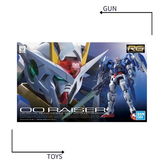 《GTS》模型 BANDAI 1/144 RG #018 00 RAISER 鋼彈00 強化模組 5061603