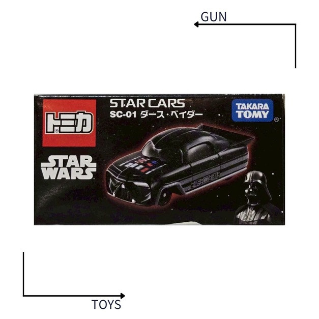 《GTS》TOMICA 多美小汽車 迪士尼 星際大戰 SC-01 黑武士 831303