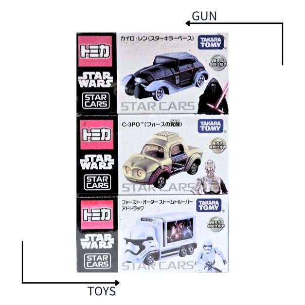 《GTS》TOMICA 多美小汽車 迪士尼 星際大戰 合售凱羅忍 C-3PO 867463 867456 867418