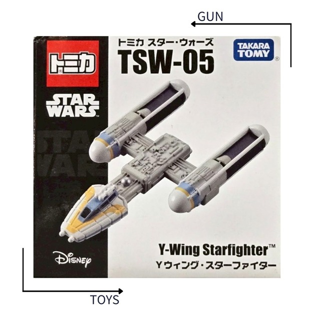 《GTS》TOMICA 多美小汽車 迪士尼 星際大戰 TSW-05 Y型戰機 821359