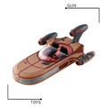 《GTS》TOMICA 多美小汽車 迪士尼 星際大戰 TSW-06 Landspeeder 828600_1