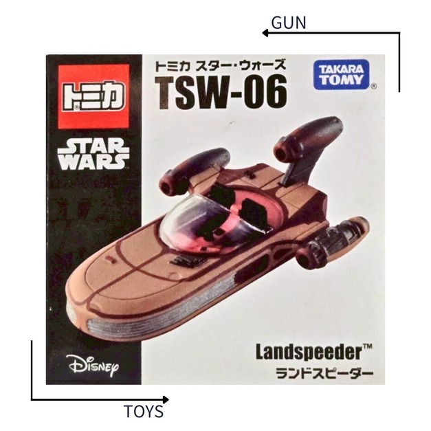 《GTS》TOMICA 多美小汽車 迪士尼 星際大戰 TSW-06 Landspeeder 828600
