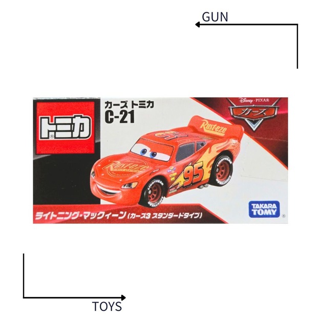 《GTS》TOMICA 多美小汽車 汽車總動員 CARS C-21 閃電麥坤 (CAR3 標準型) 189442