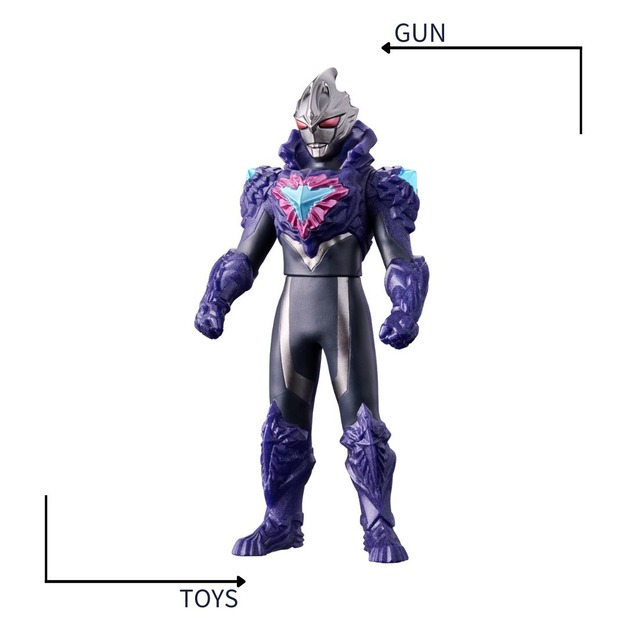 《GTS》純日貨 BANDAI 超人力霸王 限定 軟膠 闇戦士 罪惡的雅克 銀河裝甲 ARC 黑雅克 807596